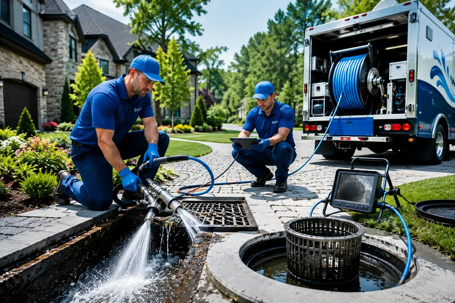 Local outdoor drain cleaning professionals in Stafford, TX