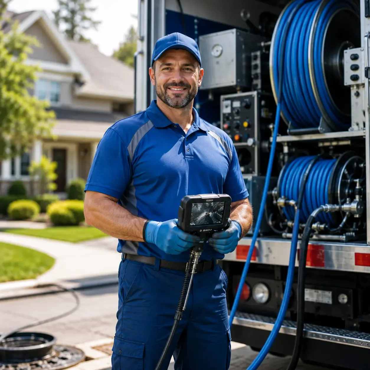 Local outdoor drain cleaning specialists in Stafford, TX